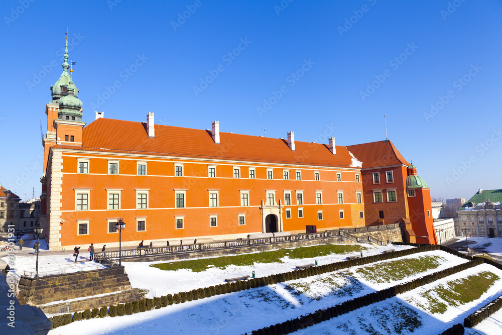 Obraz premium Old town in Warsaw