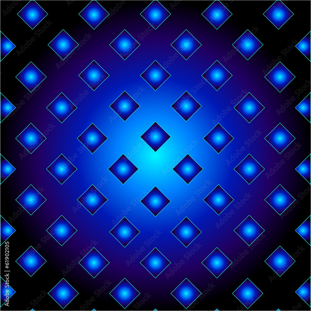 Blue grid background with glow Blue grid background with glow