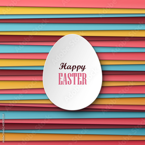 Bright vector easter background