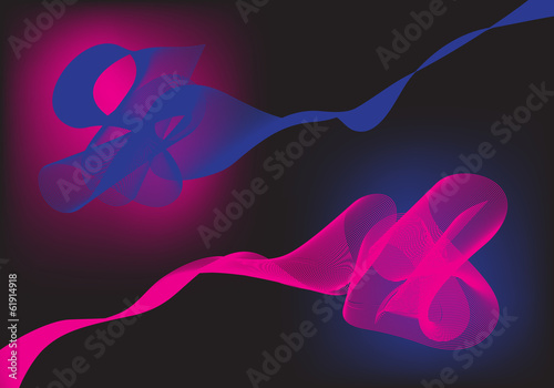 Abstract pink blue background