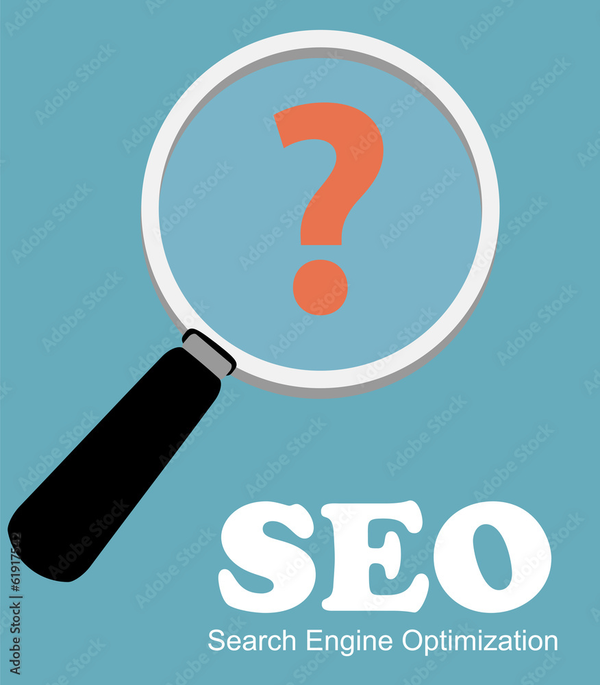 SEO - Search Engine Optimization Flat Icon Vector Illustration SEO - Search Engine Optimization Flat Icon Vector Illustration