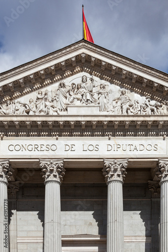 Spanish Congress of Deputies, Congreso de los Diputados, Parliam photo