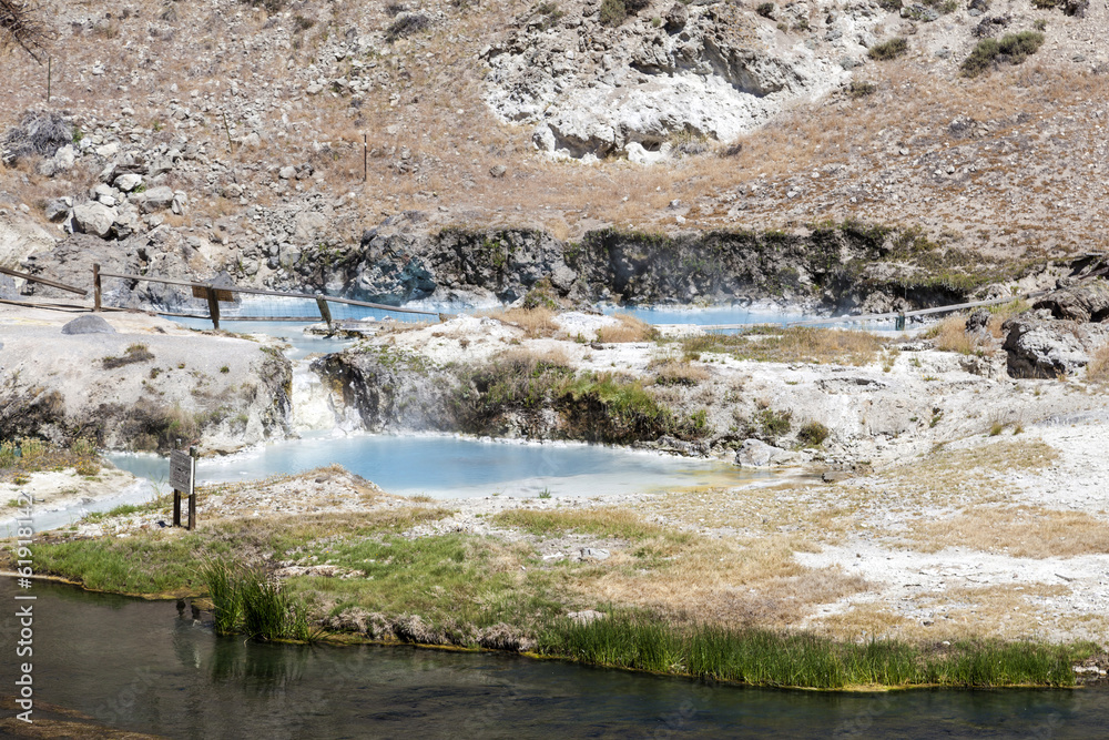 hot springs at hot creek geological site hot springs at hot creek geological site