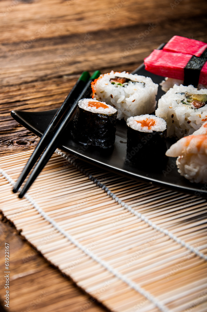 Fresh and tasty sushi from Japan