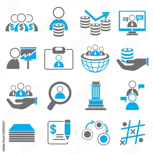 human resource management icons