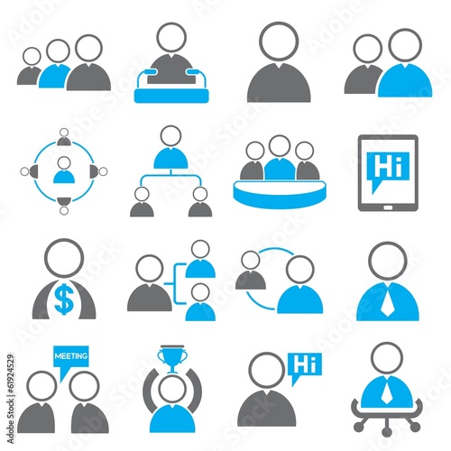 human resource management icons