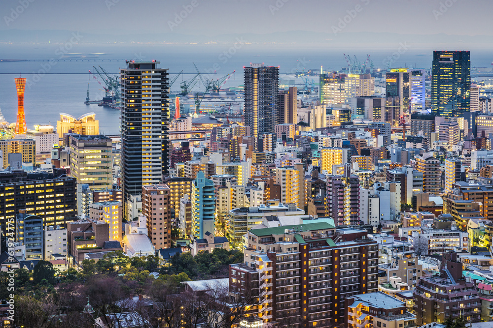 Fototapeta premium Kobe, Japan