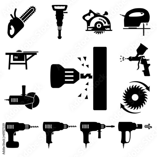 Set icons of tools