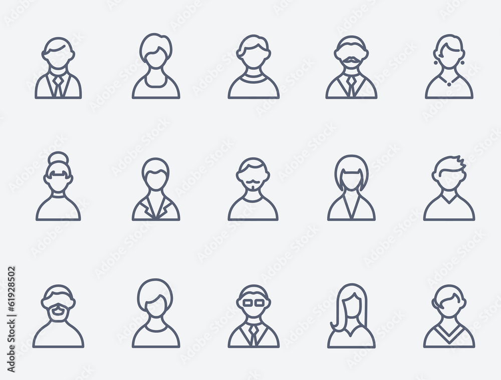 People icons People icons