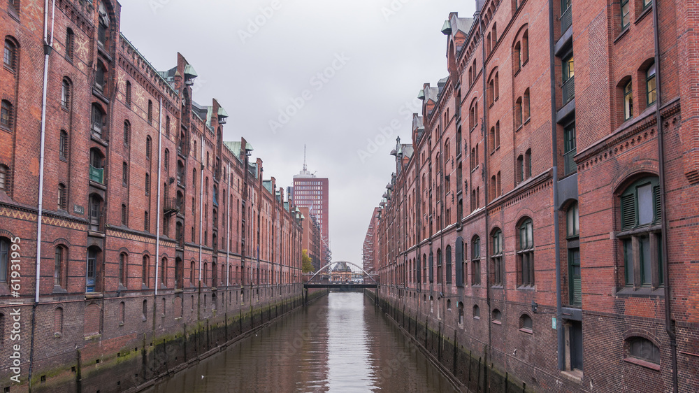 Hamburg, Altstadt, Speicherstadt, Hafen, Elbe, Deutschland
