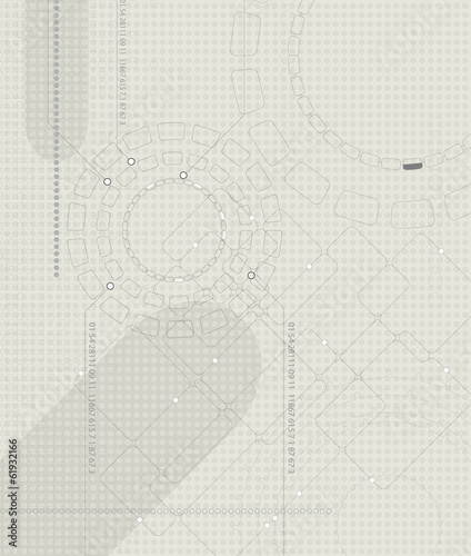 Abstract technology composition