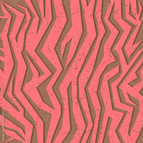 Seamless colorful animal skin texture of zebra