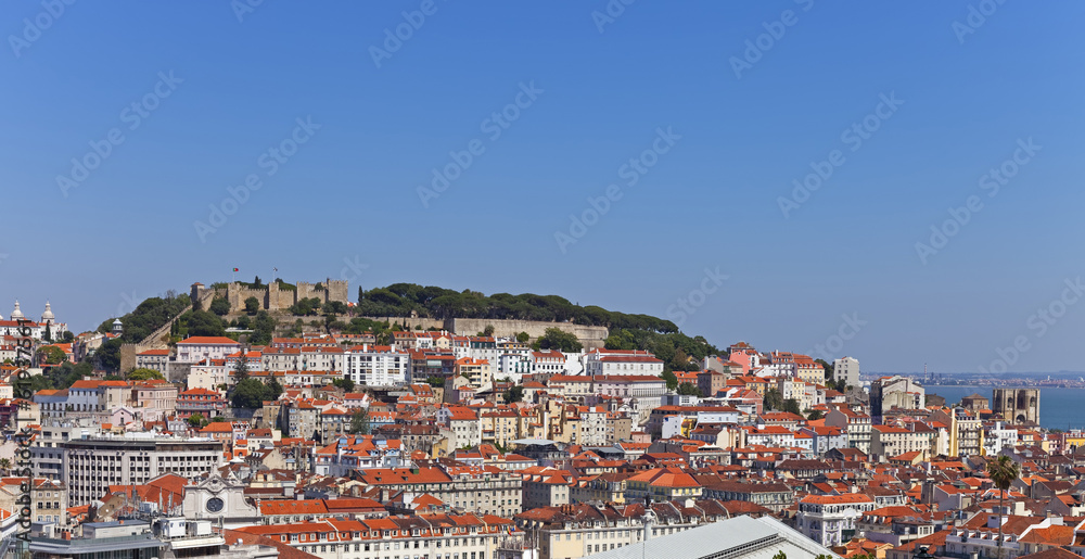 View of the Sao Jorge Castle