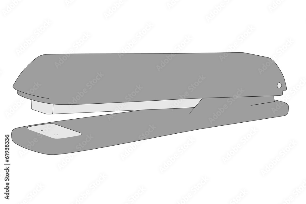 cartoon image of office tapler