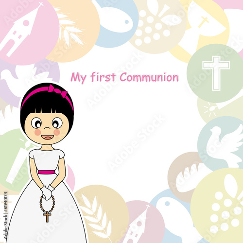 Girl First Communion