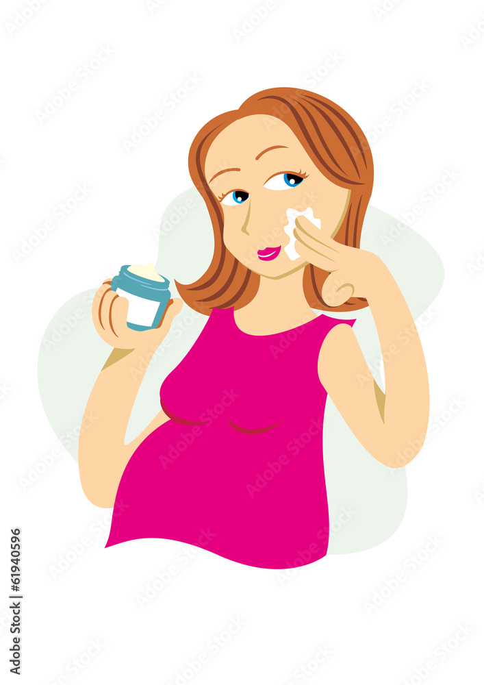 Pregnant woman skin care Pregnant woman skin care