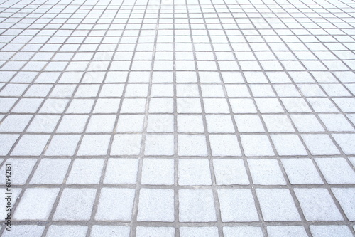 New large concrete block pavement as background