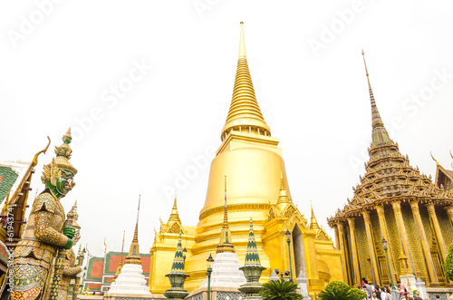 Emerald temple in thailand