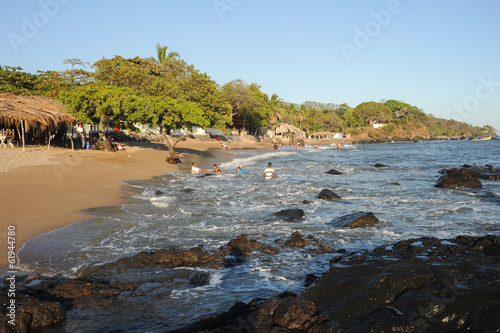 The beach of Los Cobanos