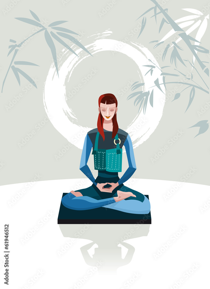 Woman Meditating