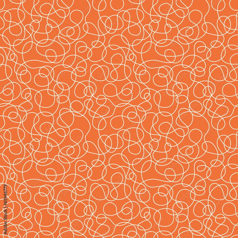 Seamless abstract hand drawn pattern