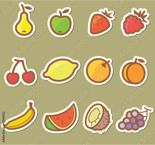 fruits icons