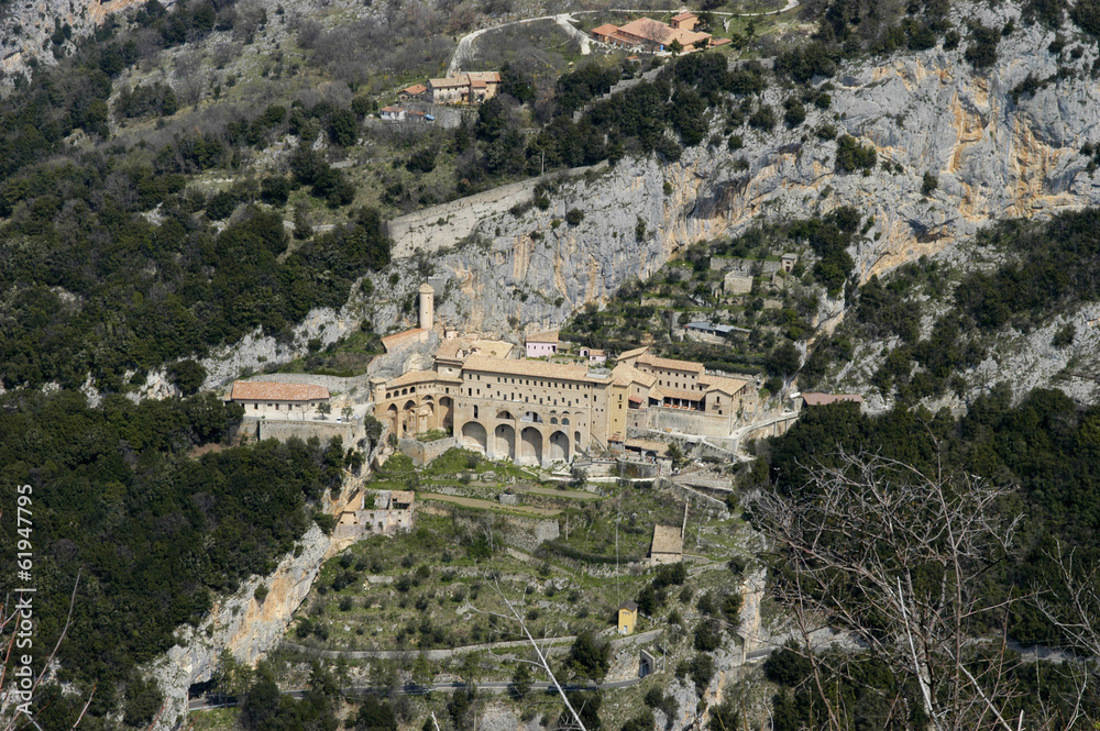 Benediktinerkloster, Monte Subiaco, Italien