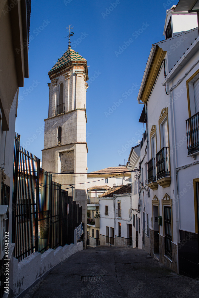 Iglesia situada en Coin, Málaga