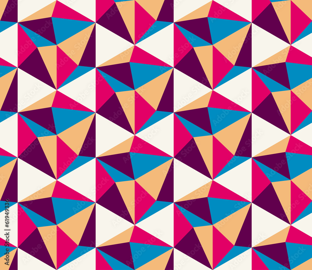 Obraz premium Color geometric pattern