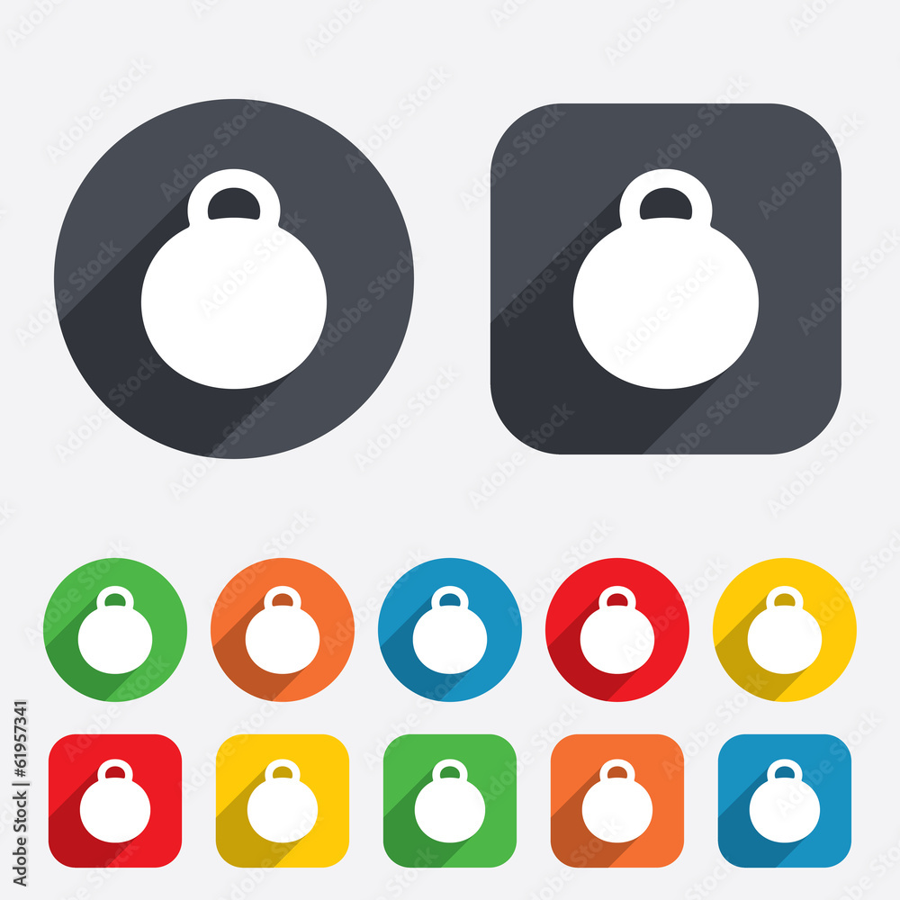 Weight sign icon. Sport symbol. Fitness. Weight sign icon. Sport symbol. Fitness.