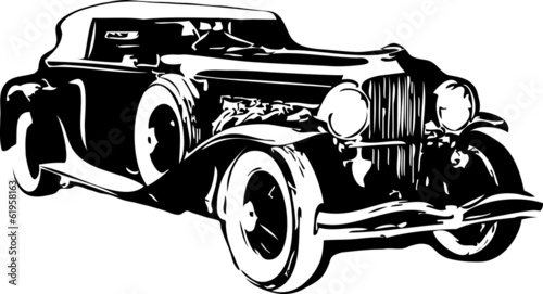 Retro car
