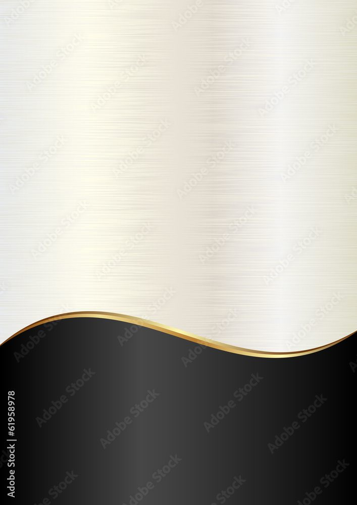 Fototapeta premium pearl and black background