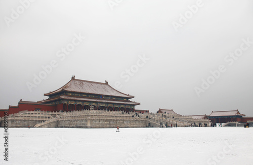 Wallpaper Mural The Forbidden City in winter,Beijing Torontodigital.ca