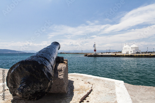 View of Aegina harbor