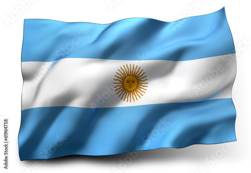 Bilde på lerret flag of Argentina