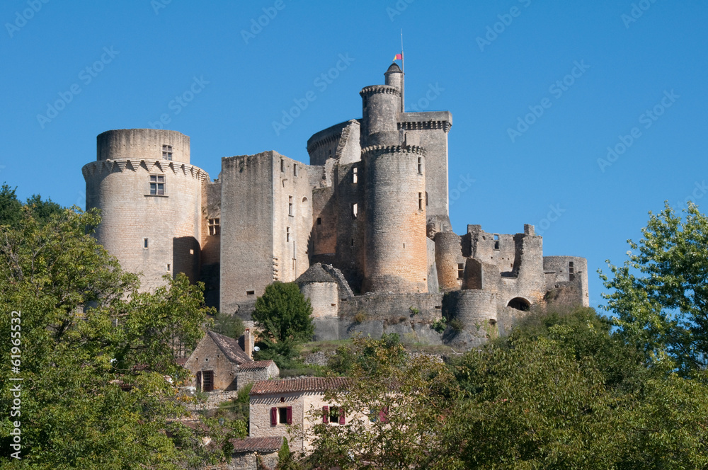 Castle of Bonaguil, Aquitaine (France)