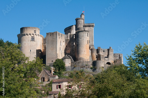 Castle of Bonaguil, Aquitaine (France) photo