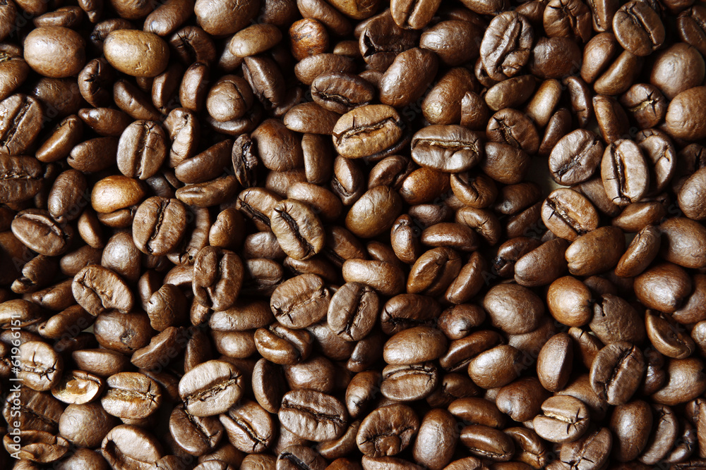 Naklejka premium Coffee beans