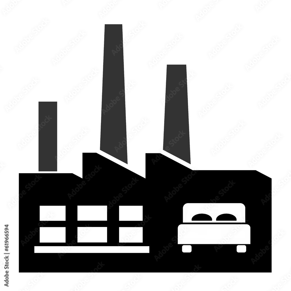 Lit dans une usine Lit dans une usine