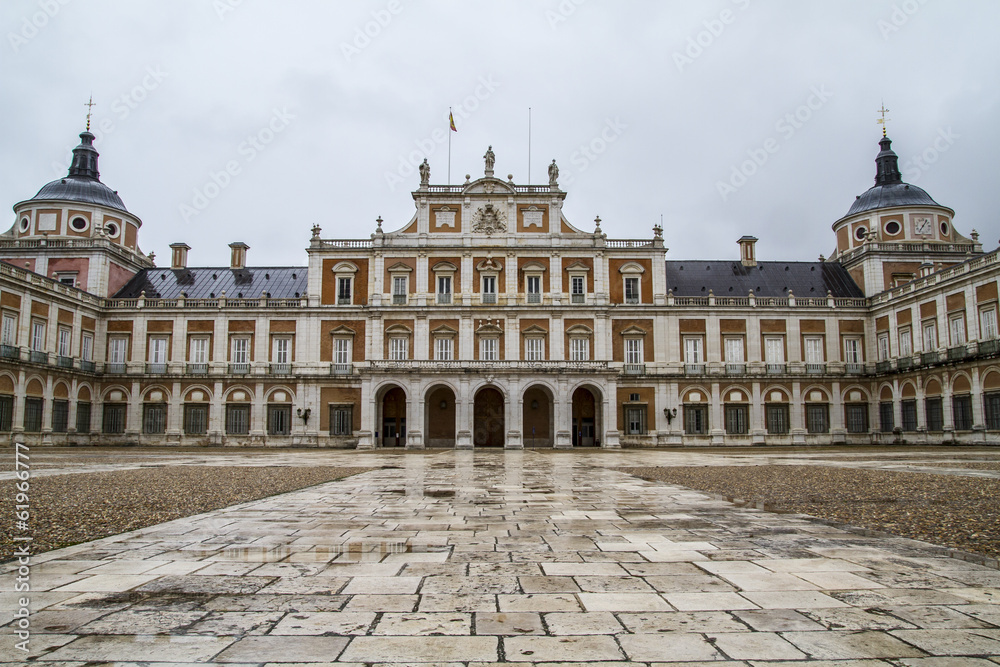 Building.Palace of Aranjuez, Madrid, Spain Building.Palace of Aranjuez, Madrid, Spain
