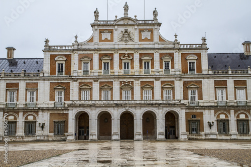 Ornamental fountains of the Palace of Aranjuez, Madrid, Spain