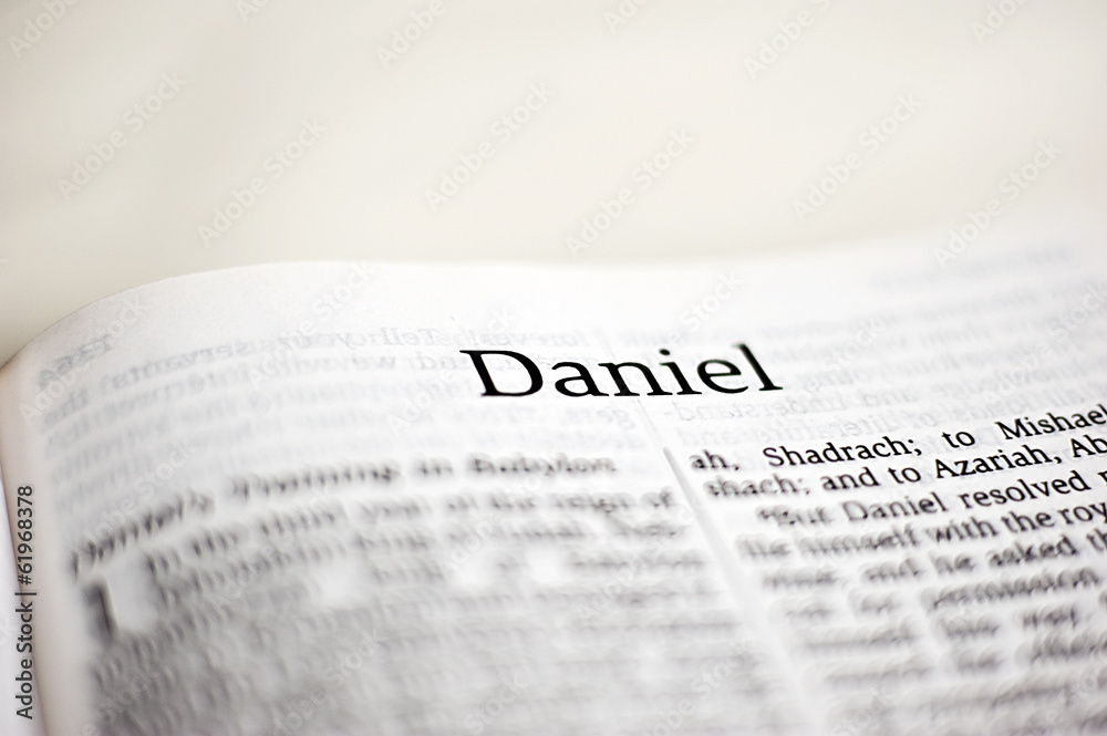 Naklejka premium Księga Daniela