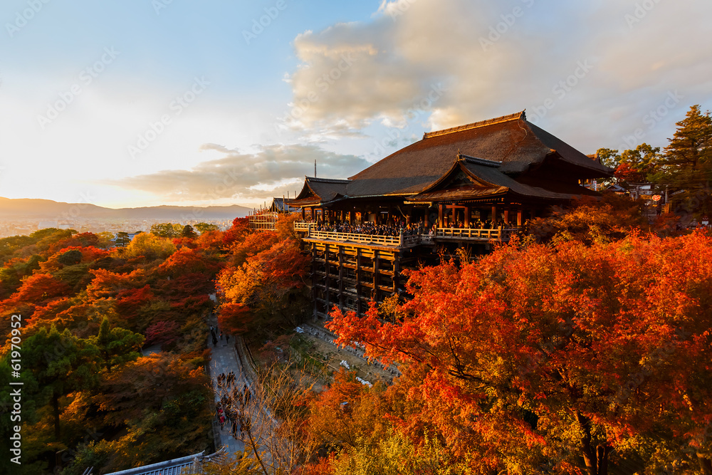 Fototapeta premium Świątynia Kiyomizu-dera w Kioto