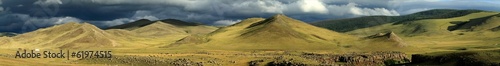 Orkhon Tal Regenzeit in der Mongolei