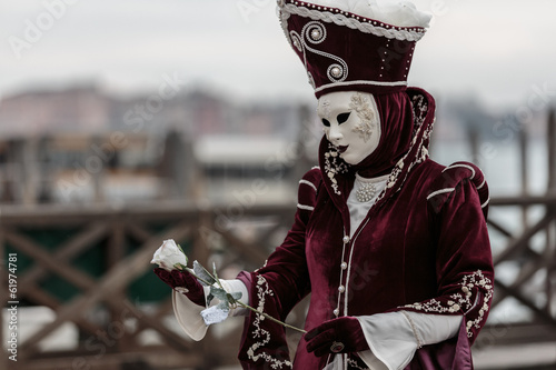 Mask at the Venice Carnival 2014