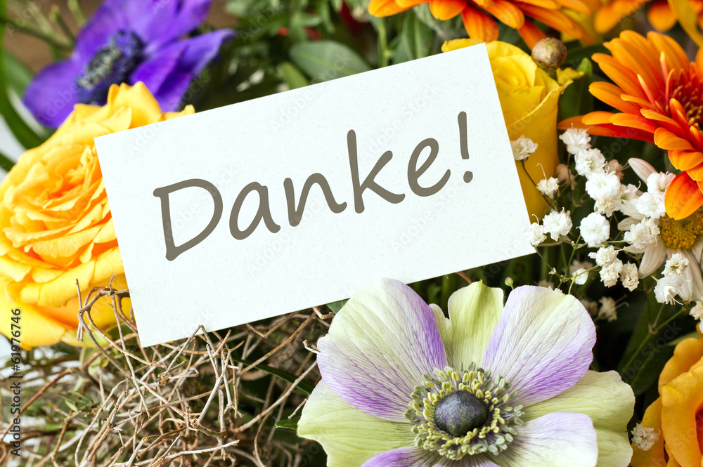 Naklejka premium thanks