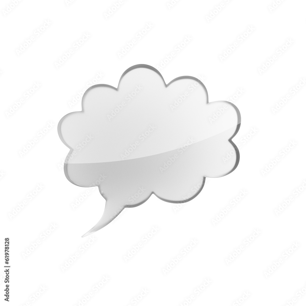 glass speech bubble glass speech bubble
