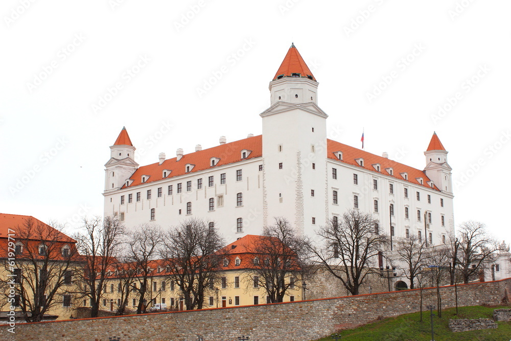 Burg Bratislava in der Slowakei