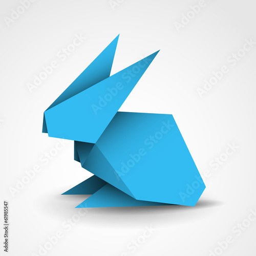 zajączek origami
