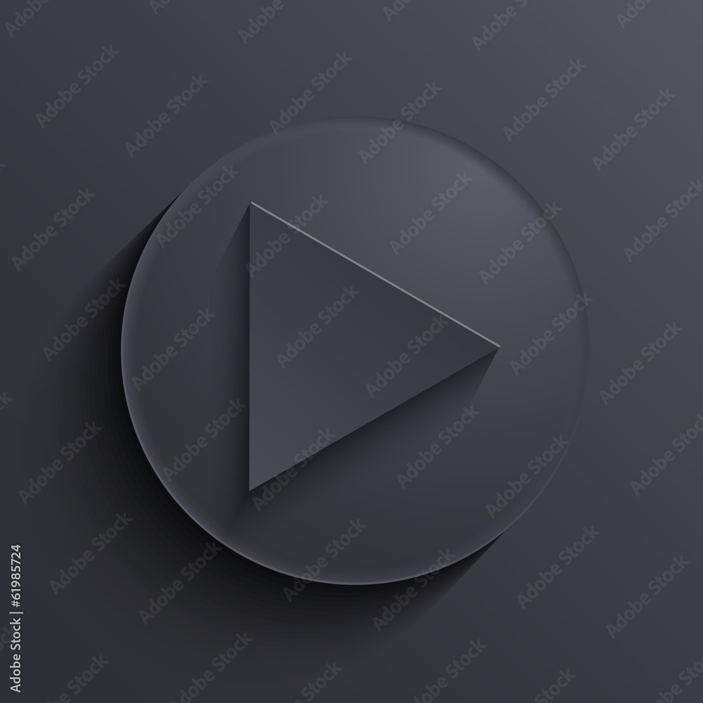 Vector modern dark circle icon. Eps10 Vector modern dark circle icon. Eps10